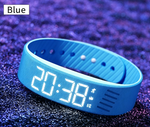 Reloj Inteligente Deportivo para Mujer, Contador de Pasos, Alarma de Vibración, Resistente al Agua