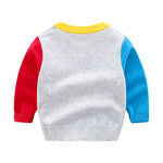 Jersey Infantil de Robot, Cuello Redondo, para Niño