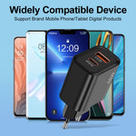 Cargador Ultra Rápido 55W, USB + PD