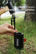 Fijador de Varilla para Toldo de Camping, Soporte Ajustable para Sombrilla de Pesca