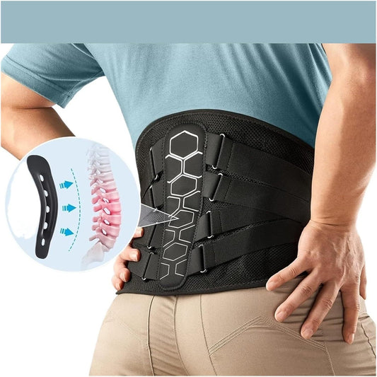 Faja Lumbar Deportiva para Hombre y Mujer, Bádminton, Baloncesto y Fitness