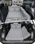 Colchón Inflable para Coche 75cm, Cama de Camping para Asiento Trasero de SUV y Furgoneta