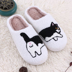 Zapatillas de Casa de Felpa con Diseño de Animales, Gruesas y Cómodas, para Mujer