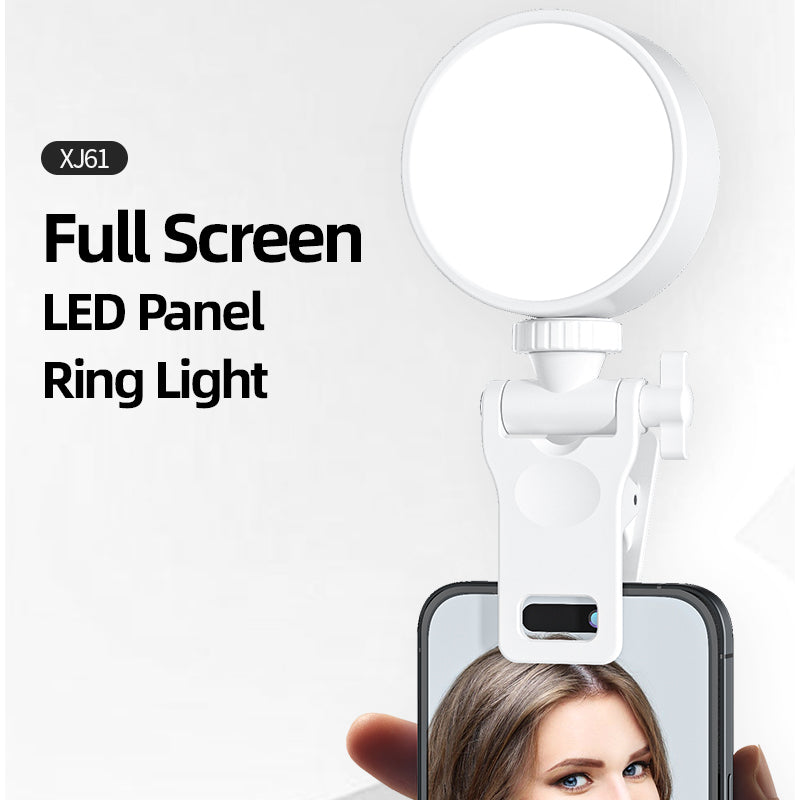 Mini Luz LED de Relleno Magnética para Selfies y Videollamadas, Modelo XJ61
