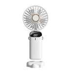 Mini Ventilador USB Portátil con Soporte para Móvil