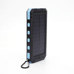 Power Bank Solar 10000mAh, Ultra Fino, con Brújula y Linterna
