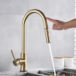 Grifo de Cocina Extraíble 304, Agua Fría y Caliente