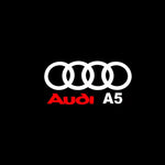 Luz de Bienvenida LED con Proyección de Logo en el Suelo, Compatible con Audi A1 A3 A5 A7 Q3 Q5 Q7 Q8 A4L A6L
