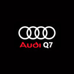 Luz de Bienvenida LED con Proyección de Logo en el Suelo, Compatible con Audi A1 A3 A5 A7 Q3 Q5 Q7 Q8 A4L A6L
