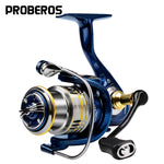Carrete Giratorio de Metal 5.2:1, para Pesca en Barco
