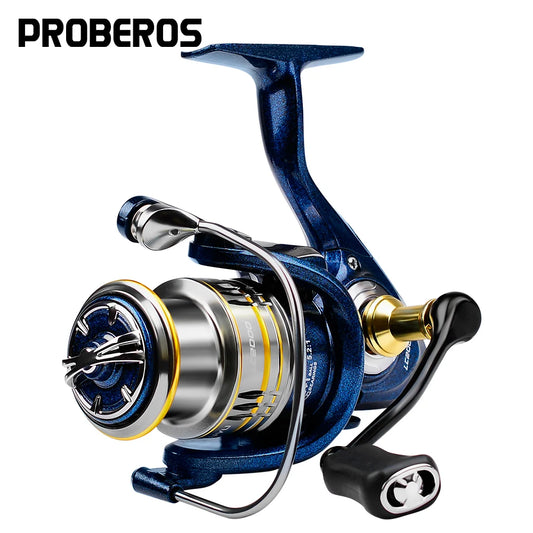 Carrete Giratorio de Metal 5.2:1, para Pesca en Barco