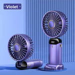 Mini Ventilador USB Portátil con Soporte para Móvil