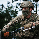 Guantes Tácticos de Dedo Completo para Hombre, Antideslizantes, Uso Militar y Aire Libre