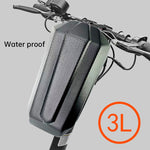 Bolsa Colgante Impermeable de Carcasa Rígida para Bicicleta y Patinete Eléctrico, 3L/4L