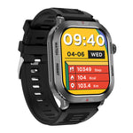 Reloj Inteligente ZW66 con Llamadas Bluetooth, Notificaciones, Monitor de Ritmo Cardíaco y Contador de Pasos