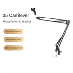 Soporte de Micrófono de Mesa, Brazo Articulado Ajustable