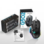 Ratón Inalámbrico Gaming RGB, Doble Modo 2.4G y Bluetooth