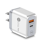Cargador Rápido 18W, PD + QC3.0, USB-C