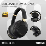 Auriculares Gaming YDM68 Inalámbricos Bluetooth, Graves Potentes