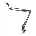Soporte de Micrófono de Mesa, Brazo Articulado Ajustable