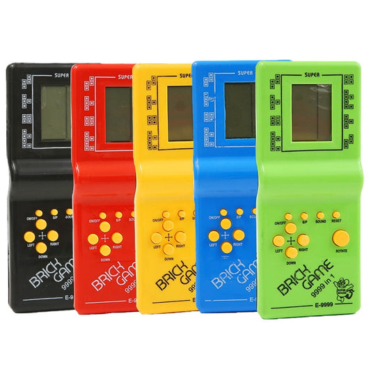 Consola Retro Clásica de Tetris para Niños, con Música