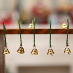Pack de 20 Campanitas Doradas para Decoración Navideña