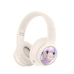 Auriculares Bluetooth AKZ-56 con Diseño de Mascota, Diadema, Batería de Larga Duración, Plegables