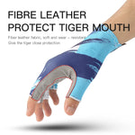 Guantes de Pesca de Medio Dedo, Protección UV