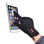 Guantes Impermeables Cortavientos para Ciclismo y Pesca, Dedo Completo, Unisex