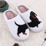 Zapatillas de Casa de Felpa con Diseño de Animales, Gruesas y Cómodas, para Mujer