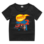Camiseta de Manga Corta de Verano para Niño y Niña