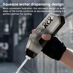 Portabidón Aerodinámico KKX con Bidón de 610ml, para Bicicleta de Montaña y Carretera