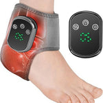 Masajeador de Tobillo Eléctrico con Calor y Vibración, Protector para Pies