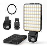Luz de Relleno LED Magnética para Videollamadas, Fotografía y Streaming, Modelo XJ77