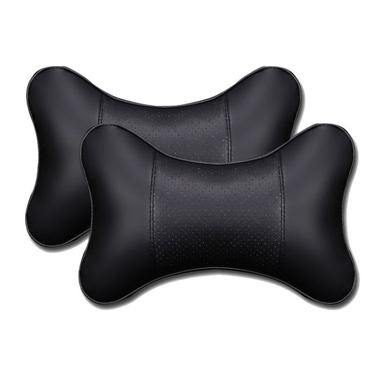 Funda de Reposacabezas de Coche en Piel Perforada, Transpirable para Verano
