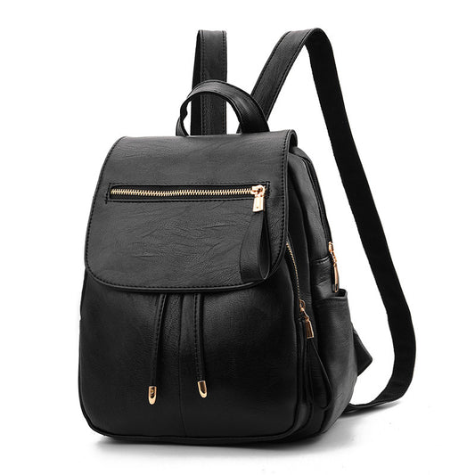 Mochila de Viaje de Piel Sintética Suave