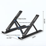 Soporte para Portátil N3, Plegable y Elevable con Refrigeración