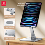 Soporte Plegable de Metal para Tablet, iPad y Móvil