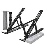 Soporte Plegable para Portátil con Base Refrigerante de Aluminio
