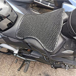 Funda de Asiento de Moto 3D de Malla, Protección Solar y Aislante Térmico, Transpirable