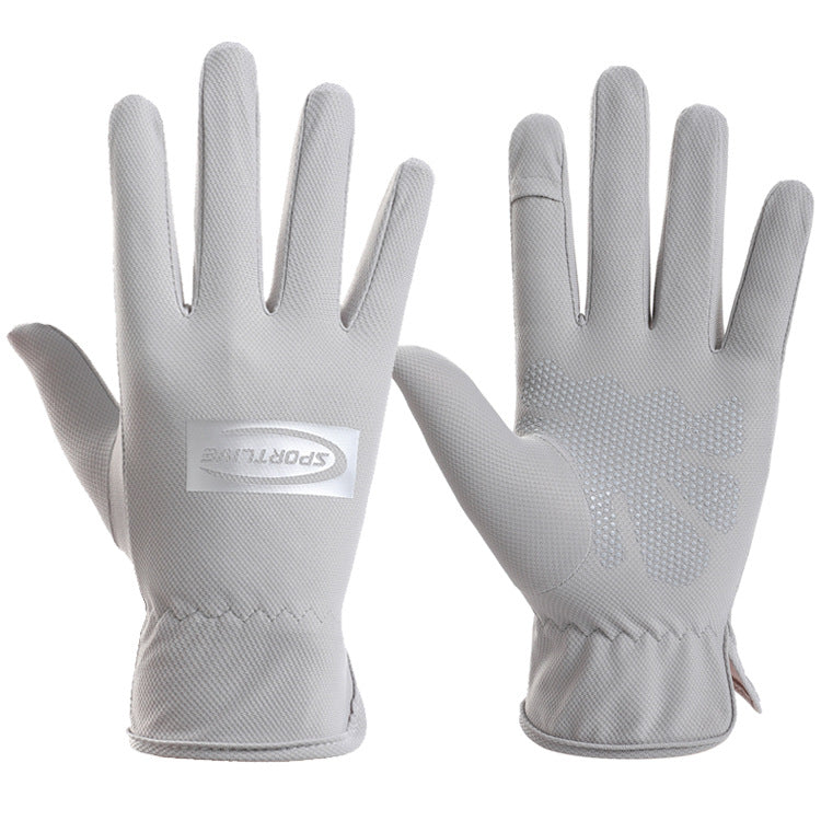 Guantes Finos Transpirables Antideslizantes, Protección Solar, para Hombre y Mujer