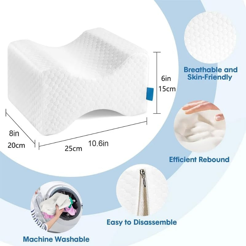 Almohada Rectangular para Piernas y Pies, Multifuncional, Ideal para Embarazadas