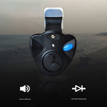 Alarma de Pesca LED con Sonido, Clip para Caña, Detector de Picada