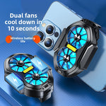 Ventilador Doble Turbo Portátil para Móvil