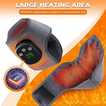 Masajeador de Tobillo Eléctrico con Calor y Vibración, Protector para Pies