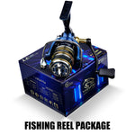 Carrete Giratorio de Metal 5.2:1, para Pesca en Barco