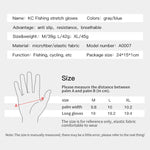 Guantes de Pesca de Medio Dedo, Protección UV