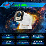 Proyector Inteligente HY260 Pro con Android 11, 4K y Enfoque Automático