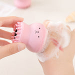 Cepillo Facial de Silicona Diseño Pulpo, Limpieza Profunda y Masaje