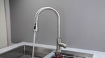 Grifo de Cocina Extraíble 304, Agua Fría y Caliente